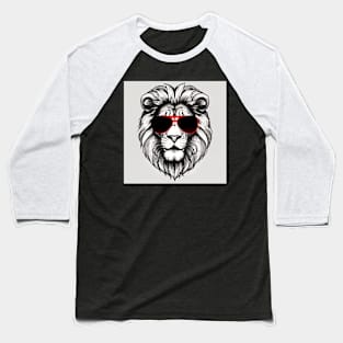 lion Baseball T-Shirt